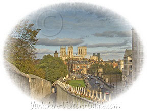 Picture of York Minster and Walls