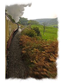 North Yorkshire Moors Railway - Grosmont to Goatland incline