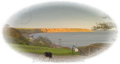 Picture of Filey Brig from The Crescent