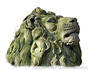 Picture of one of the Lions of Saltaire