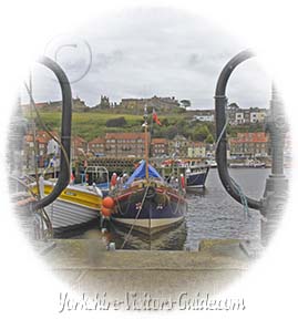 Picture of Fishing boats in Whitby Harbour