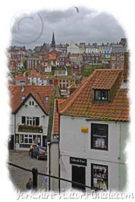 Whitby Rooftops on a dull day in November