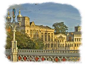 Yorkshire History - Picture of York's Guild Hall - Click to visit the City of York