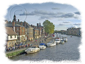 Picture of the River Ouse as it flows through the heart of York