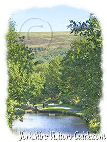 Picture of Colne Valley Walk looking down the Colne Valley