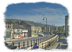Picture of Slaithwaite Main Street in the Colne Valley